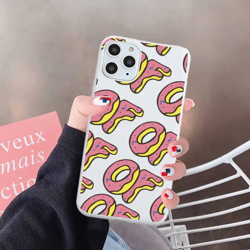 

Tyler Creator golf rapper singer Phone Case Candy Color for iPhone 6 7 8 11 12 s mini pro X XS XR MAX Plus