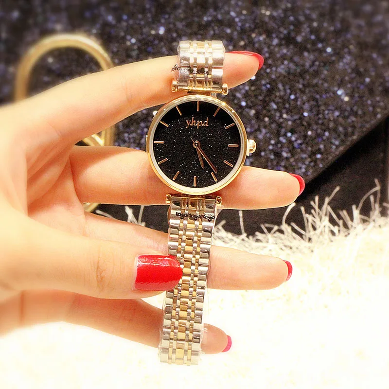 Женские наручные часы со стразами роскошные брендовые модные звездным небом 2019 |