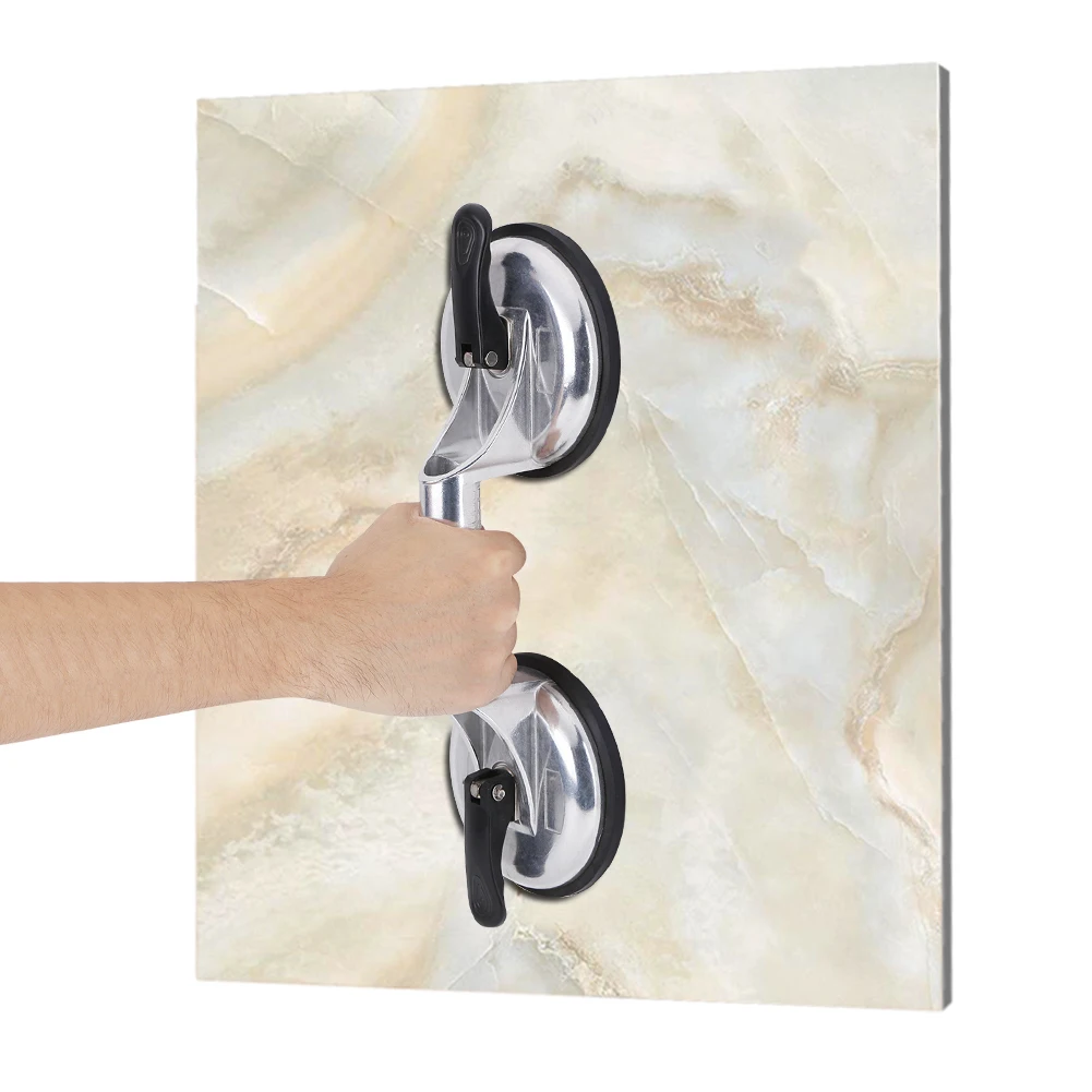 

Aluminium Alloy Suction Cup Professional Double Plates Glass Lifter Mover Dent PullerSuction Cup