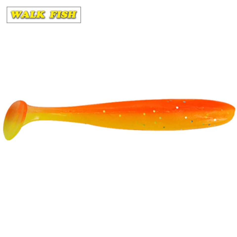 

WALK FISH 120mm/90mm/70mm/63mm/55mm Soft Fishing Lure Wobbler Silicone T-Tail Fishing Baits Artificial Lures Jig Fishing Tools