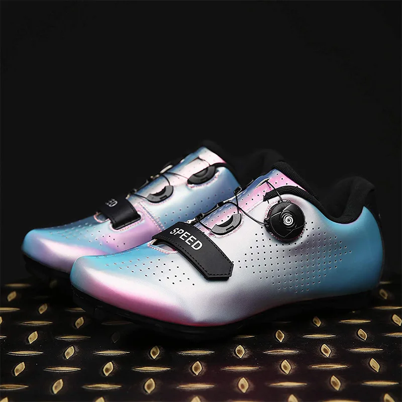 

MTB Cycling Shoes Men Outdoor Sport Bicycle Shoes Self-Locking Professional Racing RoadBike Shoes Look ARC Delta and Peloton SPD