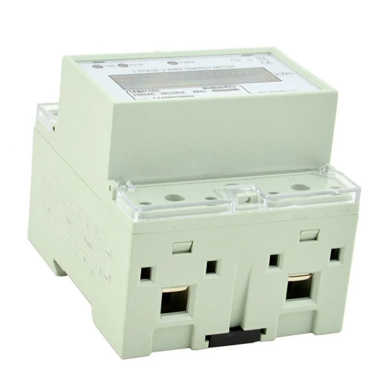 Din рейка счетчик энергии калибровочное оборудование 10(60)A 230V LEM011JC|meter pressure|socket