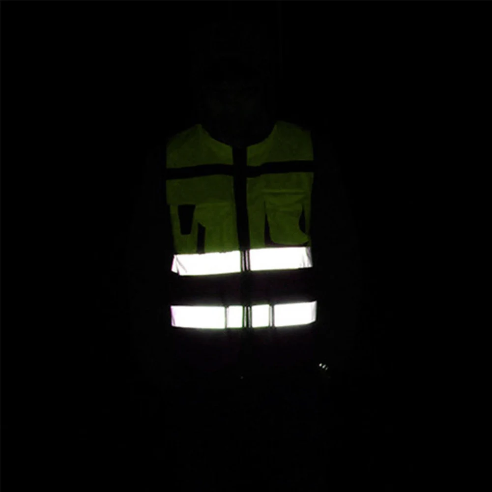

NEW Safety Security Visibility Reflective Vest Construction Traffic Cycling Wear Reflective Safety Clothing