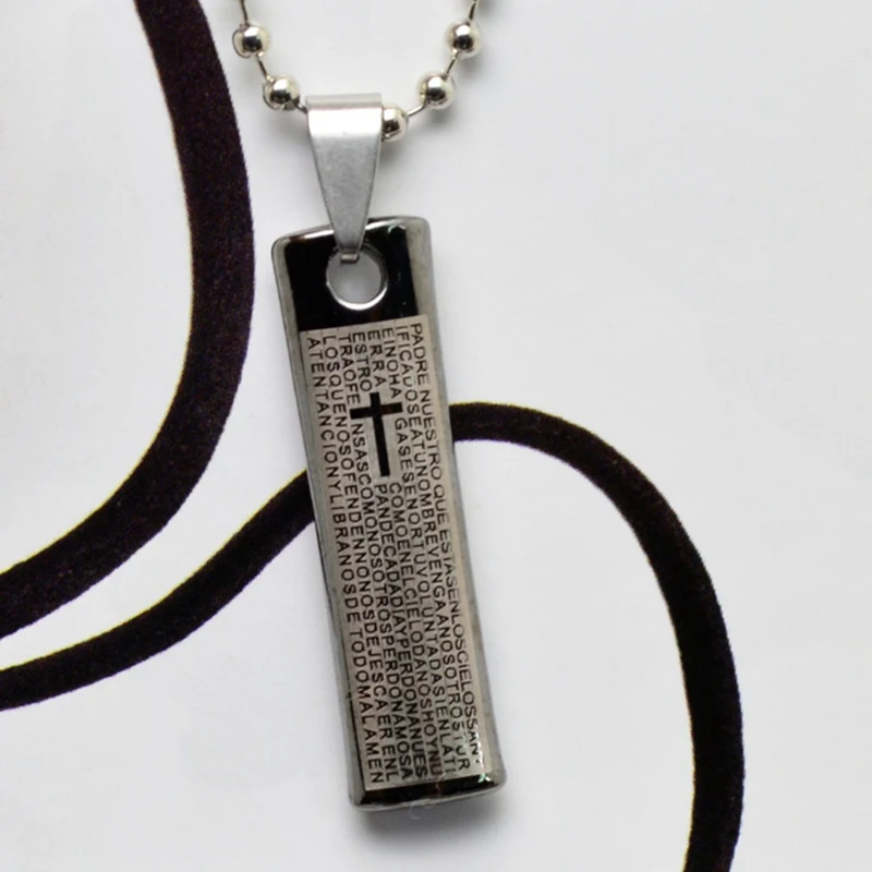 Мужское ожерелье с подвеской в виде креста|Ожерелья подвеской| |