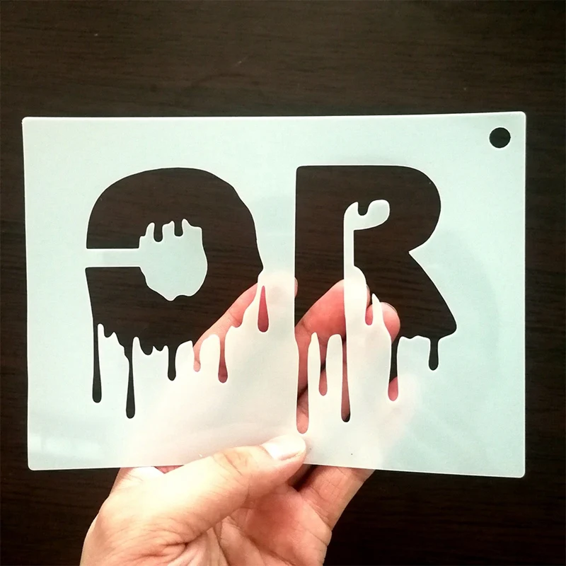 Декор для Хэллоуина многоразовые трафареты шаблоны рисования на дереве Аэрограф