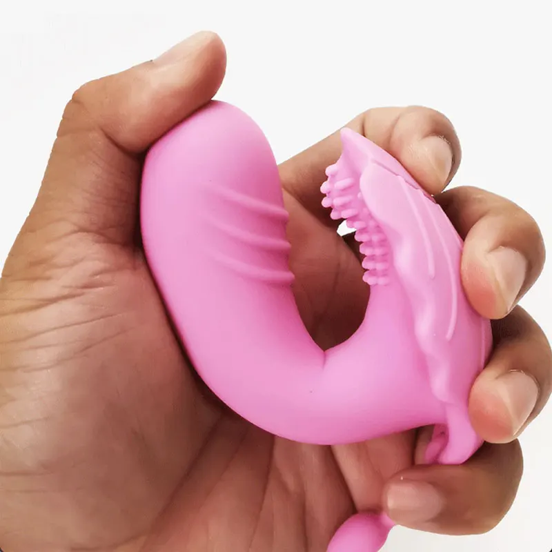 Вибратор-бабочка для женщин фаллоимитатор-вибратор ношения в трусиках