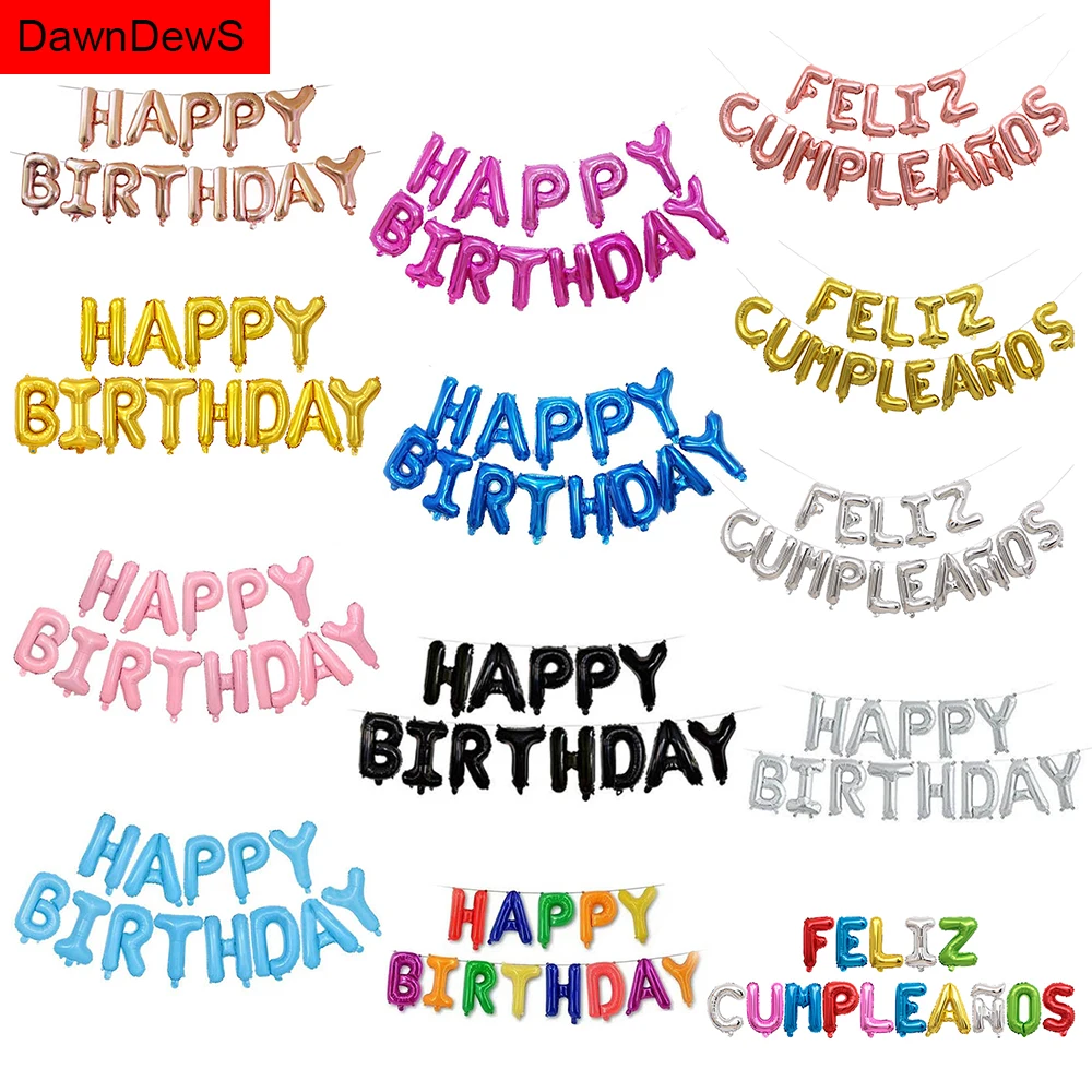 Cartoon Happy Birthday Banner Animal Dinosaur Jungle Party Hanging Garland Paper Adult Decorations Kid Photobooth | Дом и сад