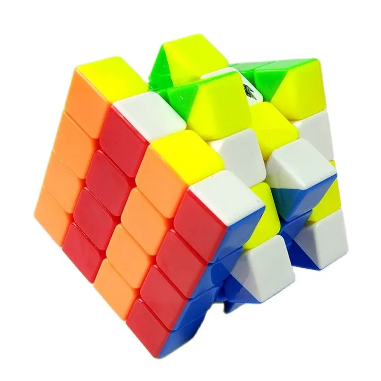 Cyclone Boys Mini 4x4x4 куб Волшебные Stickerless Размер Профессиональный 4x4 Скорость