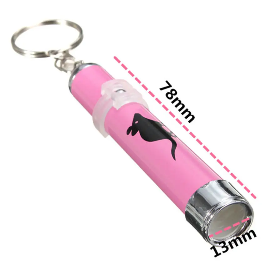 Interactive LED Light Training Cat Play Toy Laser Pointer Pen Mouse Animation | Дом и сад