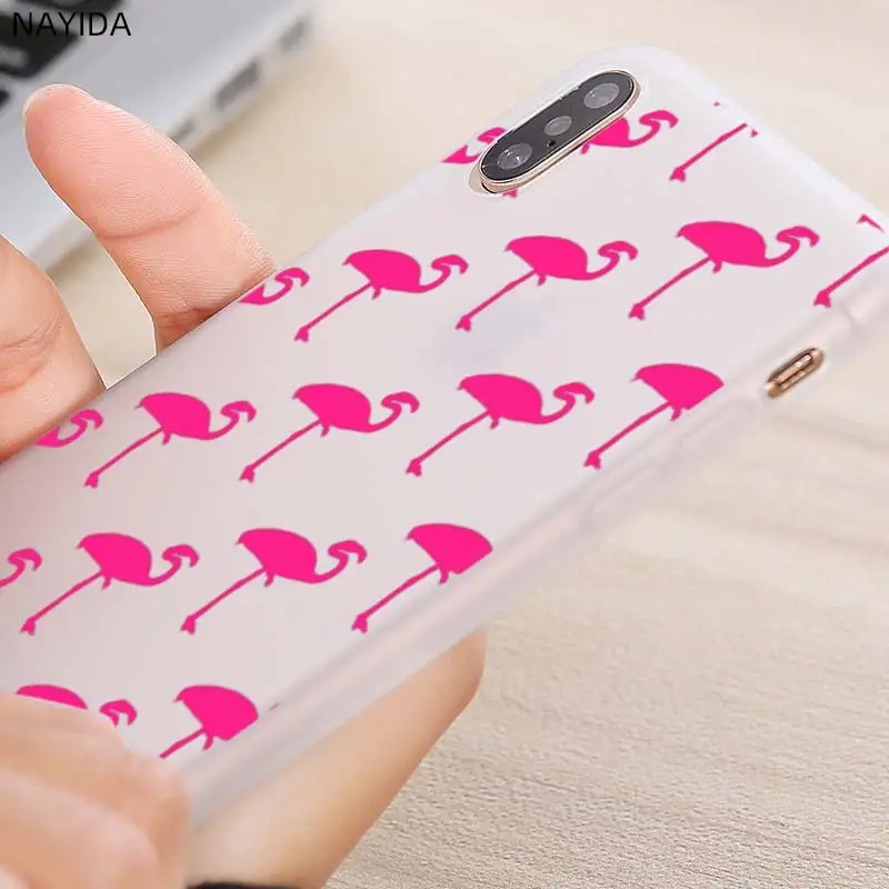 Мягкий чехол для телефона Samsung Galaxy S20 S21 S7 Edge S8 S9 S10 Plus Ultra Lips фламинго тематические