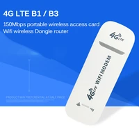 150mbps 4g usb router portable b1 b3 lte wifi network card with memory card slot