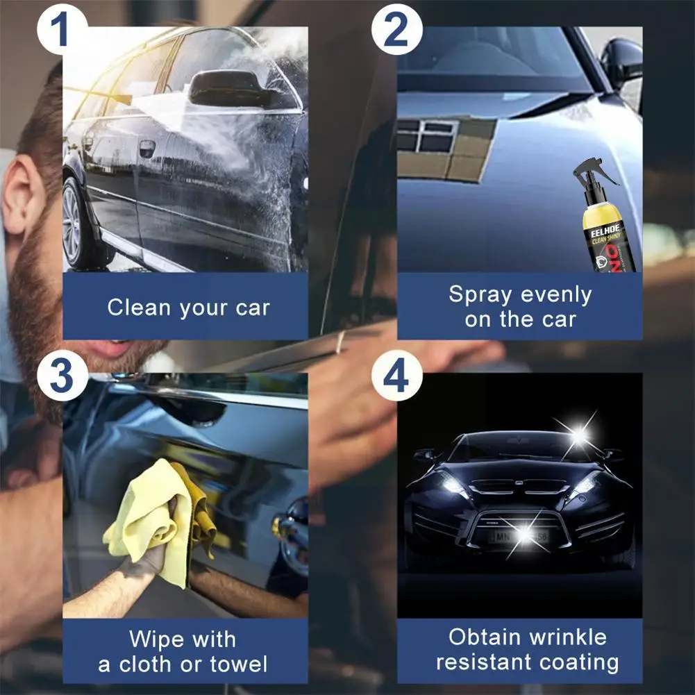 

30/100/250ml Car Coating Ceramic Spray Coating Top Polishing Scratch Wax Coat Nano-coating Car Repair Paint Agent Anti Care T0Q6