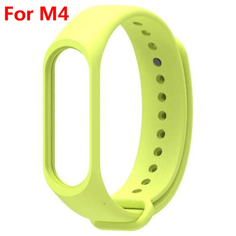 1x умный Браслет для xiaomi mi Band 3 4 спортивный ремешок часы силиконовый ремешок для xiaomi mi band 3 4 браслет mi band 4 3 ремешок - Цвет: For Xiaomi Mi Band 4