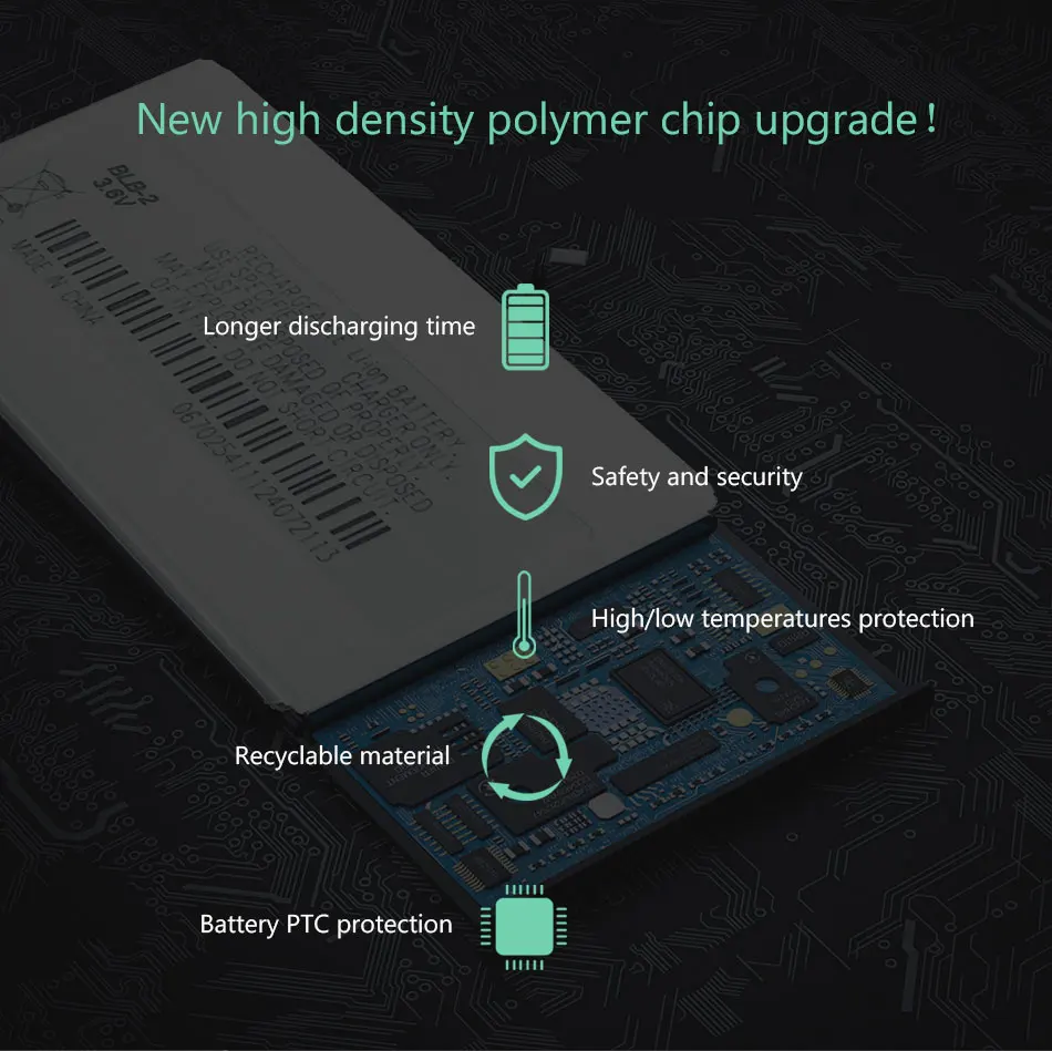 Ykaiserin мобильного телефона Батарея BLB-2 800mAh для Nokia 3610 6500 6510 6590 6590i 7650 8210 8250 8270 8290 8310 8390 8850 BLB 2