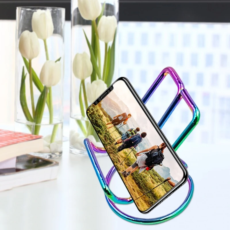 Подставка для сотового телефона универсальная настольная подставка железная