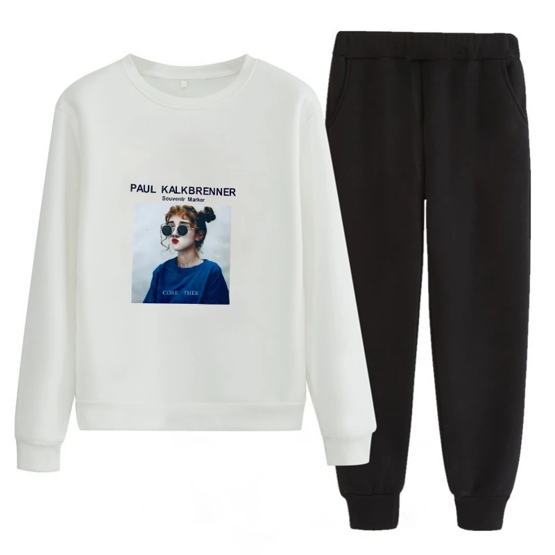 

Womens Lady Hoodies Sweatshirt Suit Set Wear Autumn Winter Outerwear Sports wear womens Female tracksuit set Clothing 2020