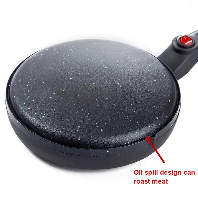 JIQI Электрический Пирог сковорода для выпечки антипригарная домашняя креповая