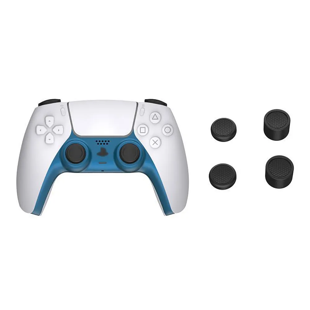 

Middle Face Case Cover Frame Handle Housing Shell w/ Rocker Cap DIY Replacement Part for PS5 Wireless Handle Accessories