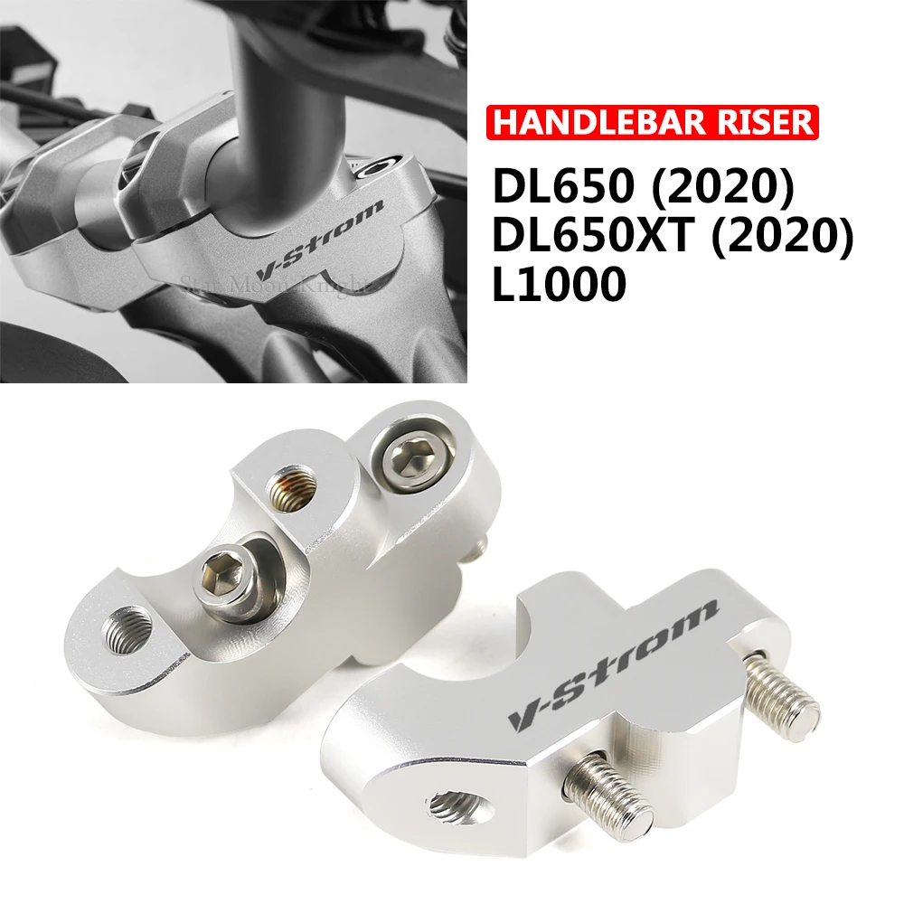 

Motorcycle 7/8 "22mm Handle Bar Riser Clamp Extend Handlebar Adapter Mount For Suzuki DL650 DL1000 V-STROM DL 650 DL 1000