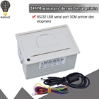 Чековый термопринтер 58 мм супер мини встроенный низкий уровень шума опционально USB порт принтер тепловой