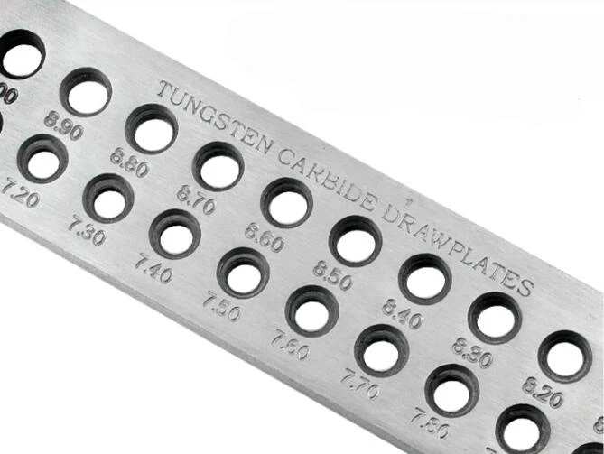 Вольфрамовый карбидный провод Drawplate для изготовления ювелирных изделий круглой формы Drawplate ювелирные инструменты золотой и серебряный проволочный рисунок