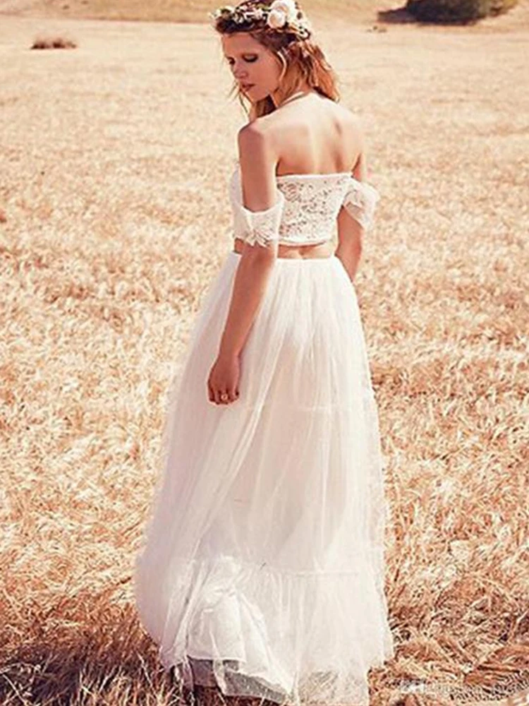 

BAZIIINGAAA Simple Wedding Dress Lace Little Beading Strapless Dress Luxury Wedding Gowns Bridal Can Be Washed Bride Dresses