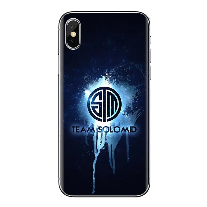 Мягкий ТПУ чехол Team SoloMid League of Legends для huawei P Smart Y6 P8 P9 P10 Plus Nova P20 Lite Pro Mini 2017 SLA-L02 SLA-L22 2i