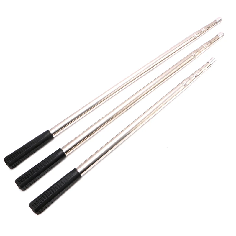 

1.5/1.7/1.9m Head Prong Harpoon Spear Rod Fish Dip Net Telescopic Bar
