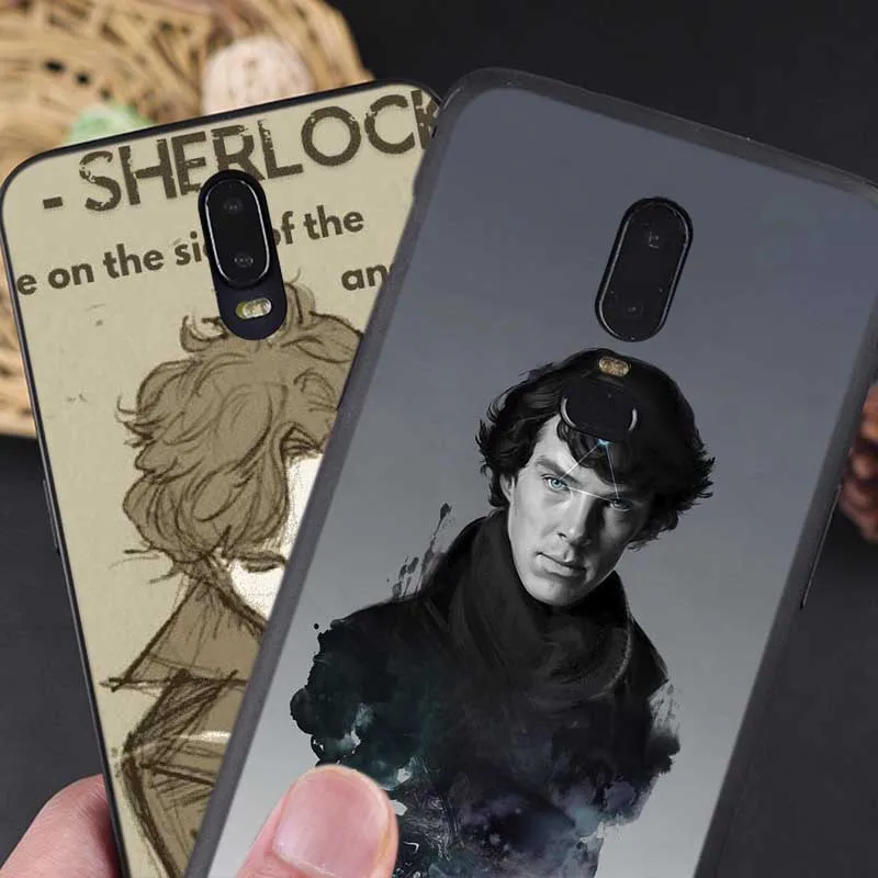 Phone Case for oneplus one plus 7 pro 7t 6 6t 5t Soft silicone Cover Sherlock Holmes |