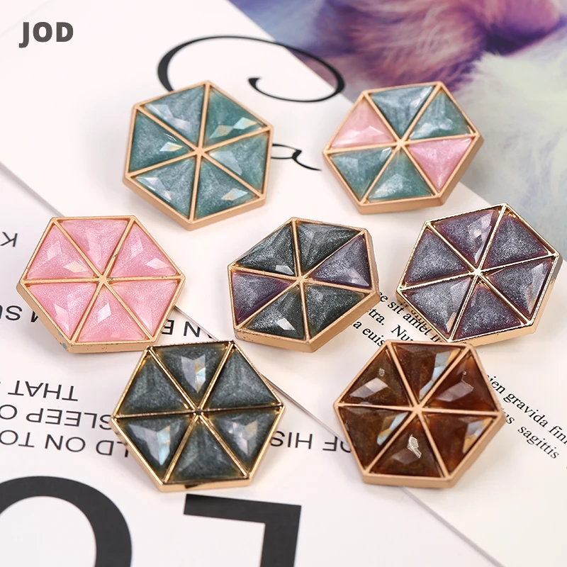 3 шт. 35 мм золотые металлические большие пуговицы для одежды костюм рукоделие