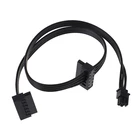 1 шт. кабель MINI 4 Pin Turn 2 SATA источник питания для Lenovo основной платы интерфейс маленький 4Pin на два SATA SSD кабель питания 45 см