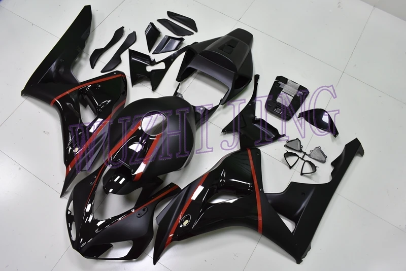 Пластик Обтекатели для Fireblade 2007 комплект обтекателей для Honda Cbr1000 RR 2006 черные наборы для гостинцев CBR 1000RR 2006-2007