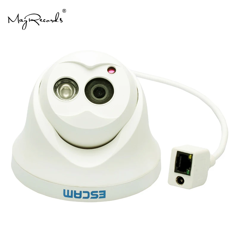 Escam Сова QD100 IP камера ночного видения Onvif 3 6 мм len HD 720P H.264 1/4 CMOS P2P мини ИК