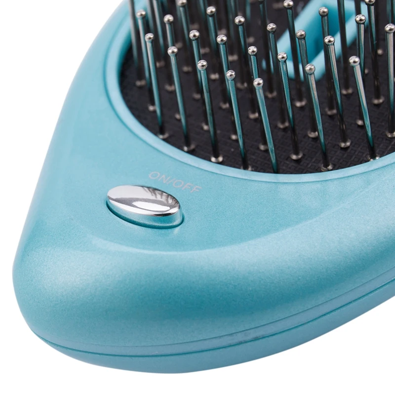 

Hair Straightene Brush Portable Electric Hair Ionic Brush Negative Ion Comb Anti-Static Massage Mini Straight Hair Comb