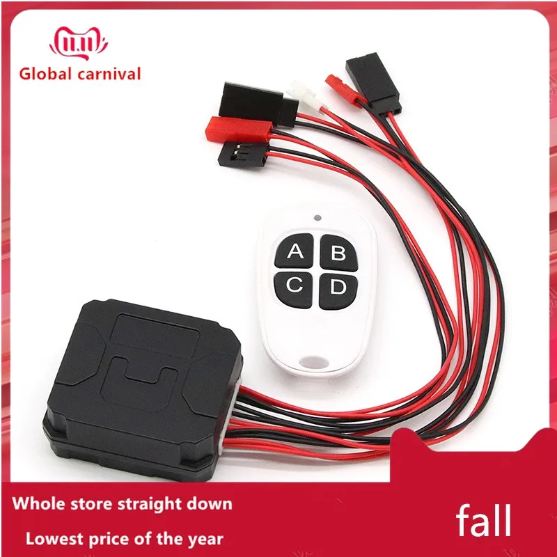 4 подъездных путей CH4 лебедка Управление Беспроводной дистанционного Приемник