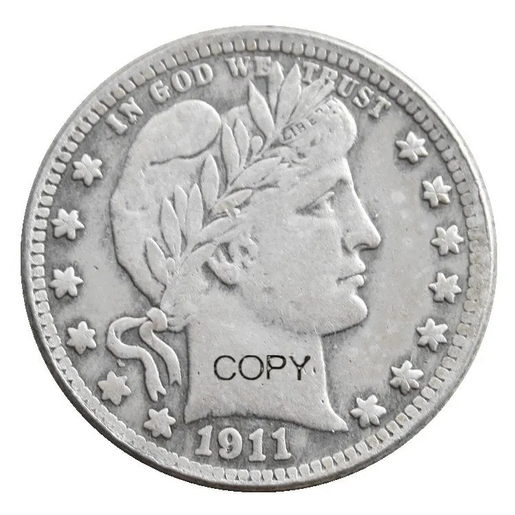 1911 долларов США/с Парикмахерская Посеребренная копировальная монета | Дом и сад