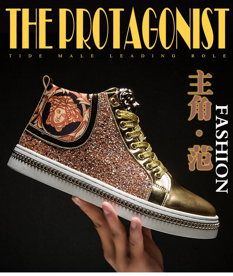 Winter Ankle boots Men Shoes luxury brand Fashion Leather Boots For Men Casual Waterproof Flat Male Shoes chunky Sneakers