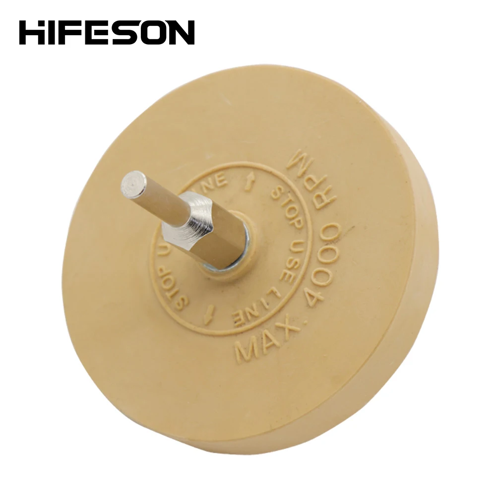 Резиновый ластик колесо для удаления автомобильного клея 3 5 дюйма 90 мм клейкая