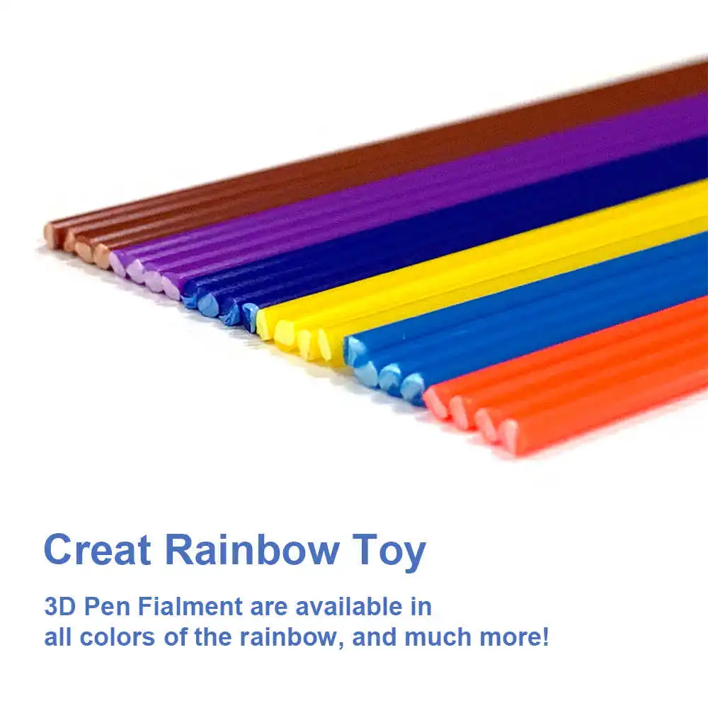 HooMore 50/100/200 Meter 1.75mm PLA Material Plastic Filament 3D Refill For 3 D Pen School Drawing Printer Kids Gift Pencil | Компьютеры и