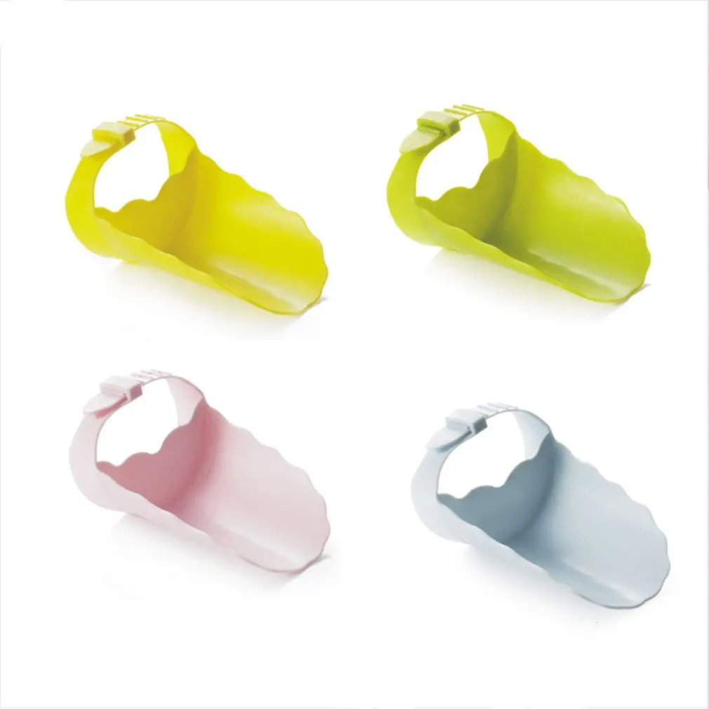 

In Stock Sink Tap Extender Washing Bathroom Water Tap Extension Kitchen Water Faucet Extender for Kids Bathroom Accessories