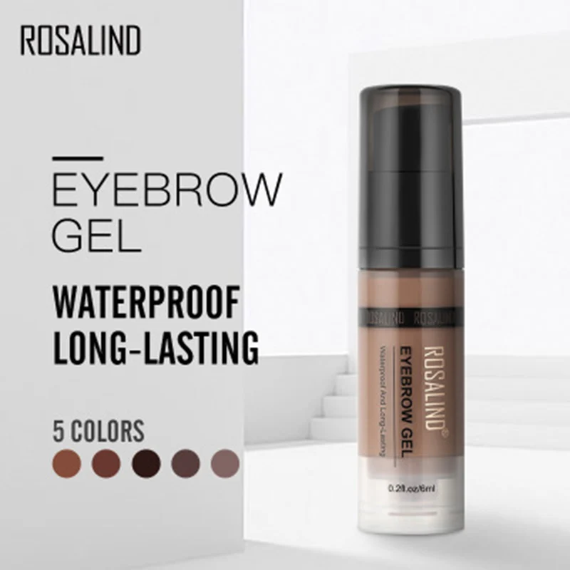 Стойкий гель для бровей водостойкий не выцветает краска тату жидкий макияж V9