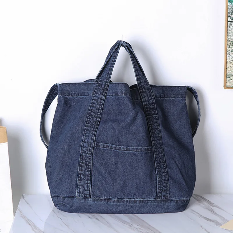

Original women bag personality casual Crossbody bag denim student college bag shopping bag female simple shoulder messenger bag