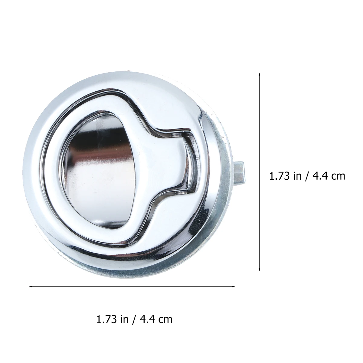 1 8 дюймовая защелка заподлицо УФ стабилизированная металлическая задвижка