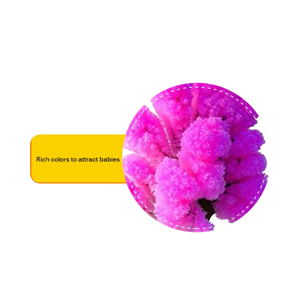 Настольное дерево из японской бумаги с цветами сакуры, растущее благодаря магическим кристаллам. Игрушка для детей на Рождество. Сделано в Японии.