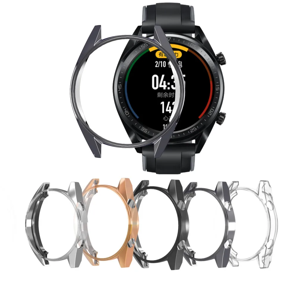 Чехол для часов huawei Watch GT 46 мм Полная защита Противоударная защитная рамка 42
