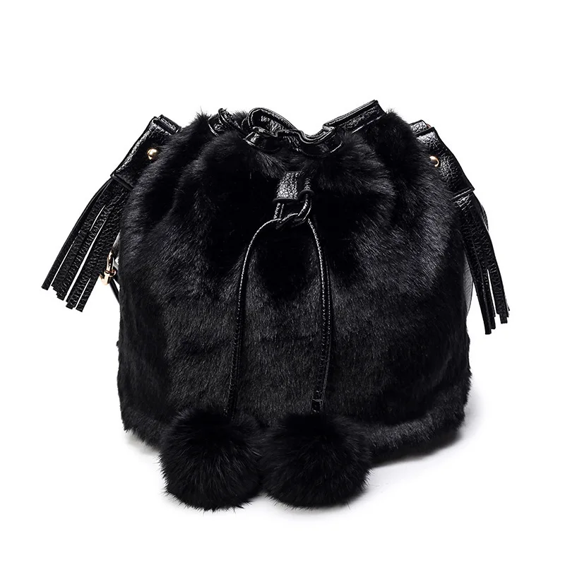 Новинка 2021, пушистые сумки, Корейская версия дикой моды, сумка-мешок с леопардовым принтом, женская сумка-мессенджер через плечо от AliExpress WW
