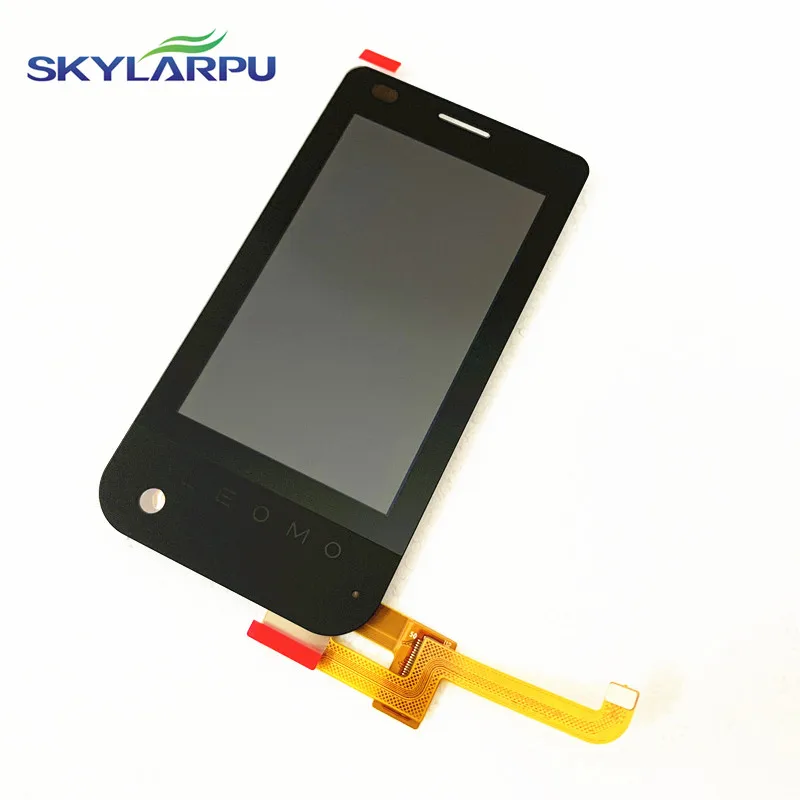 Skylarpu LCD Screen For LEOMO Type-s Bicycle Stopwatch GPS LCD Display Screen With Touch Screen Digitizer Repair Replacement