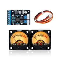 2x tr 35 vu panel meter db level power supply ta7318p driver board for audio amplifier