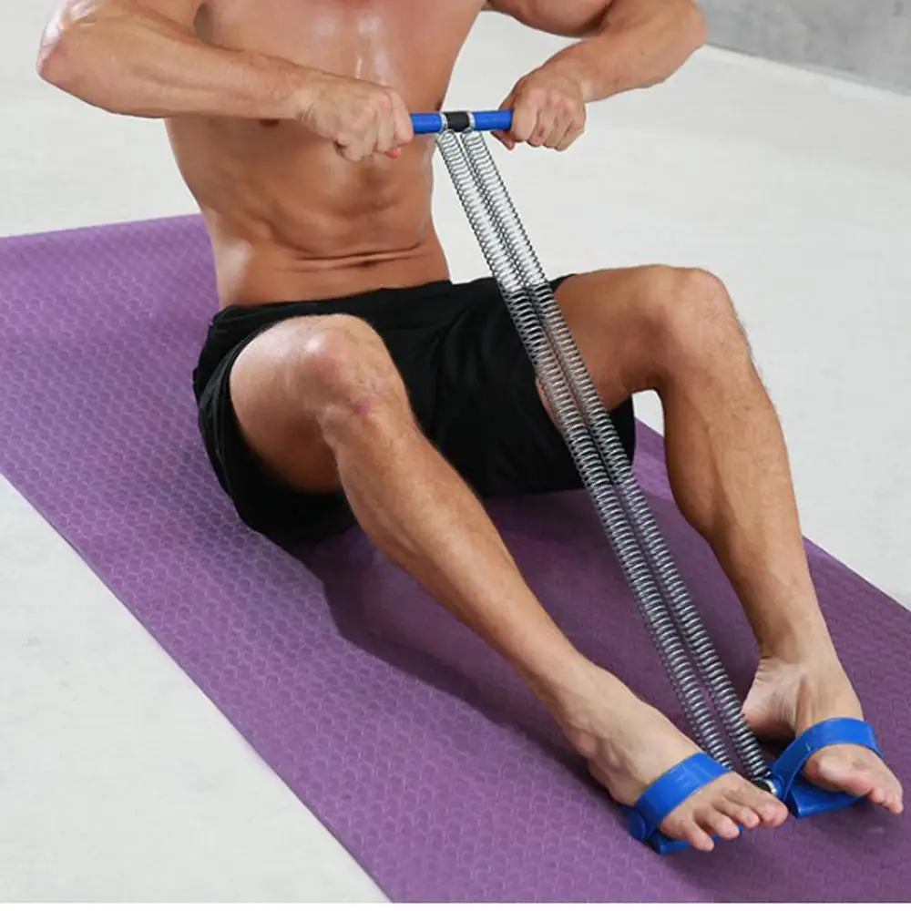 

Elastic Spring Pull Tension Rope Foot Pedal Resistance Band Sit Up Equipment Abdominal Exercise Sport Fitness Exercise Training