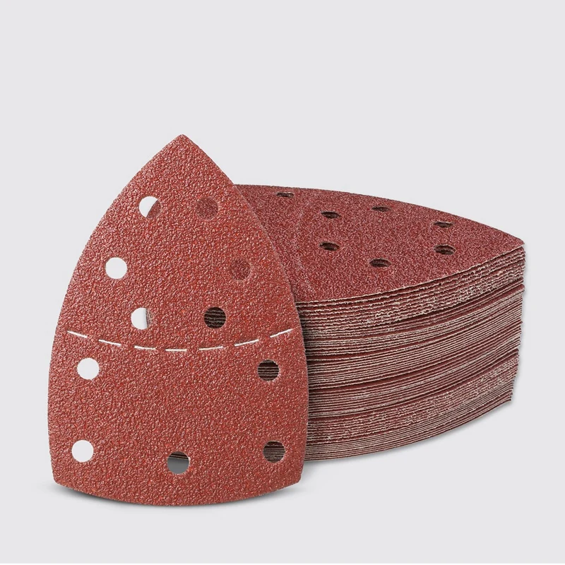 Hot XD-60Pcs Sanding Plate Mouse Sander For Psm 200 Aes 18 And All Vibration Multi-Tools 10 Pieces Each 40/60/80/120/180/ |